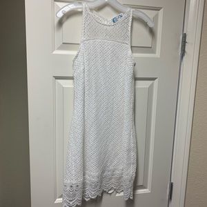 J Gice White Lace dress- Medium